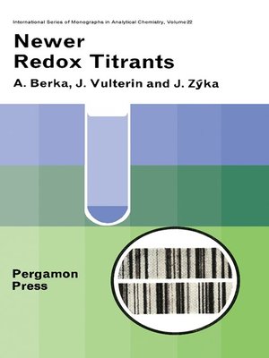 cover image of Newer Redox Titrants
